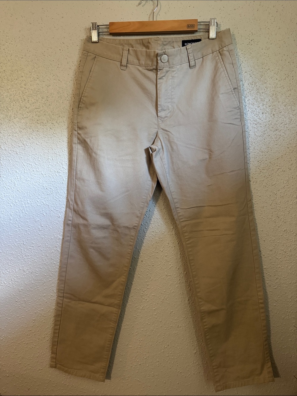Bonobos Men's Khaki Chino Pants - Light Beige